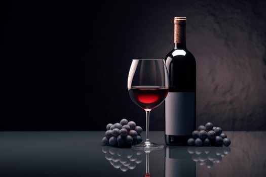 close - up dark minimalist background realistic an photo