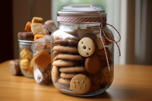 cookies jar homemade photo