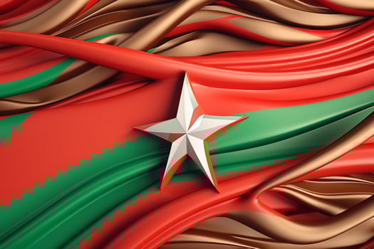 flag wallpaper of Burundi photo