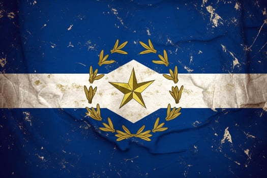 flag wallpaper of Central American Federation photo