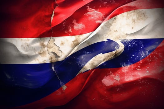 flag wallpaper of Costa Rica photo