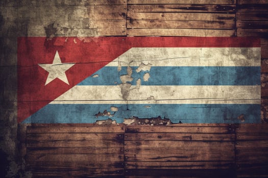 flag wallpaper of Cuba photo
