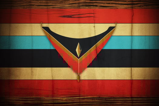 flag wallpaper of Eswatini photo