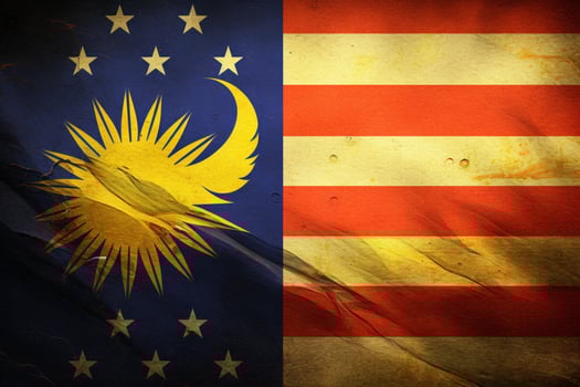 flag wallpaper of Malaysia photo