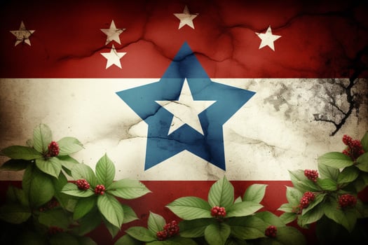 flag wallpaper of Panama photo
