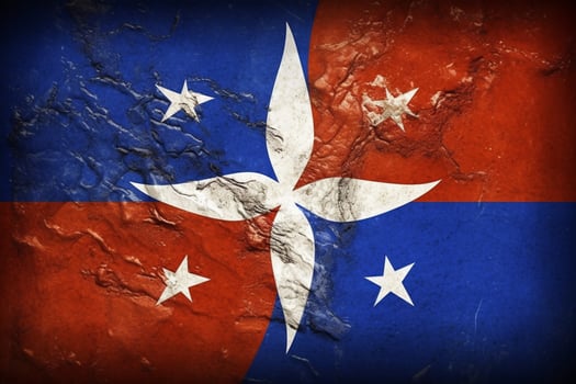 flag wallpaper of Samoa photo