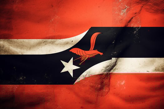 flag wallpaper of Trinidad and Tobago photo