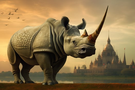 national animal of Burma photo