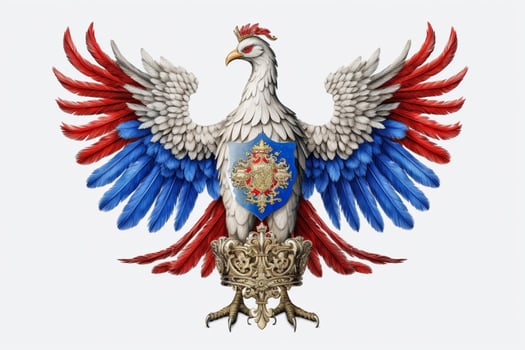 national bird of Kingdom of SerbiaYugoslavia photo