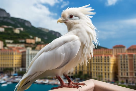 national bird of Monaco photo