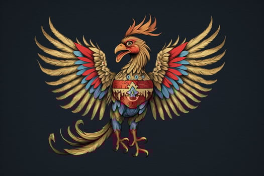 national bird of Serbia photo