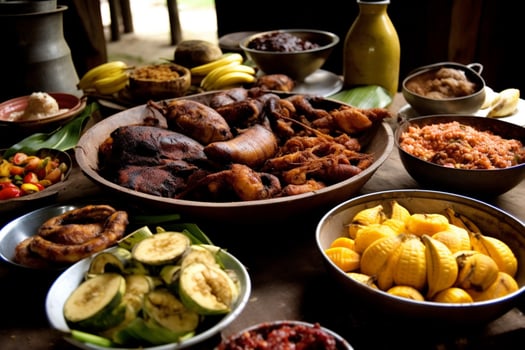 national food of Congo Free State The photo