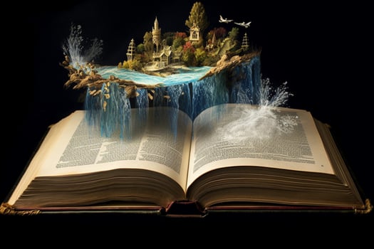 A open book photo