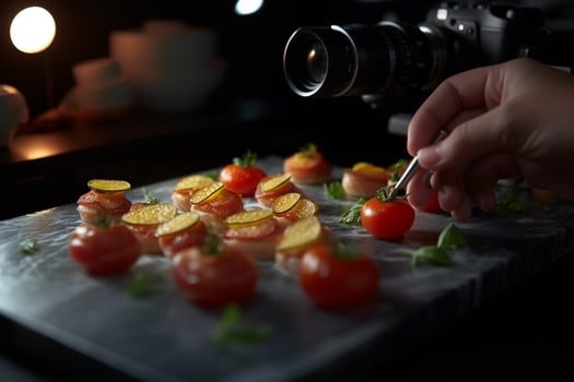 photorealistic professional food commercial photogr photo