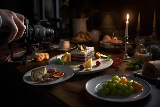 photorealistic professional food commercial photogr photo