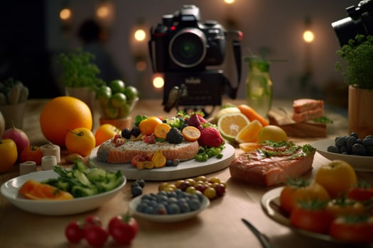 photorealistic professional food commercial photogr photo