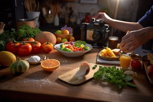 photorealistic professional food commercial photographer photo