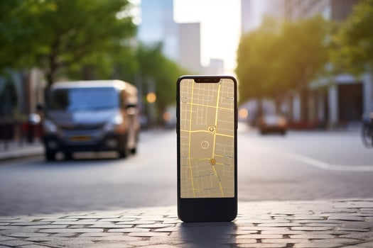 Hand gps road phone map direction street marker smartphone location navigation city application photo