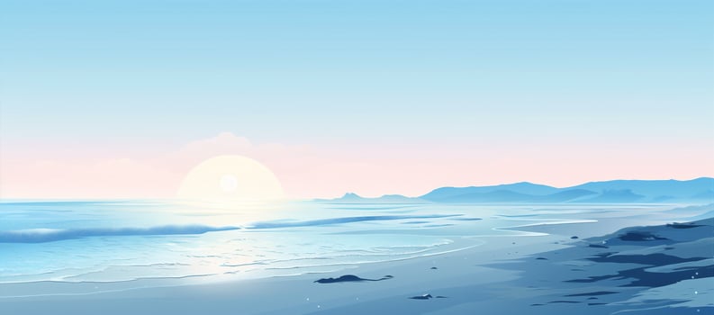 Sunshine paradise travel ocean wave scenic sea water beach blue view hot sky summer photo