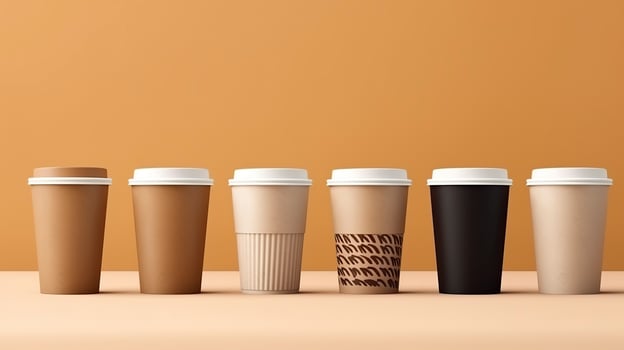 coffee mug mockup. Generative AI photo