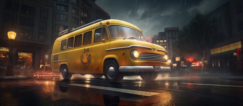 Van used for transportation photo