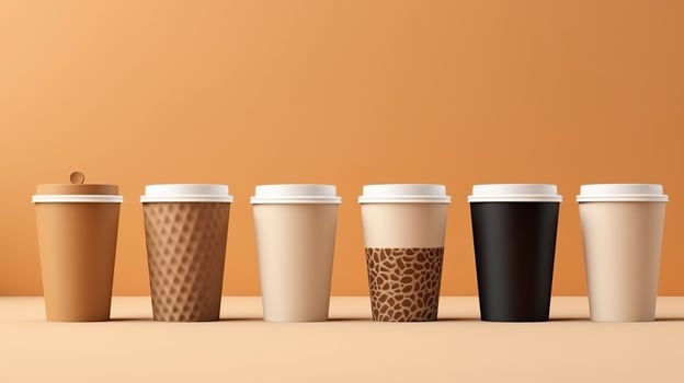 coffee mug mockup. Generative AI photo