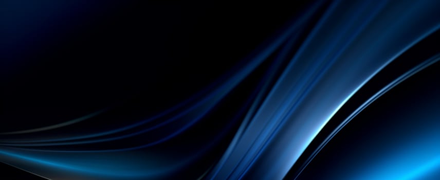 abstract blue and black background. generative ai photo