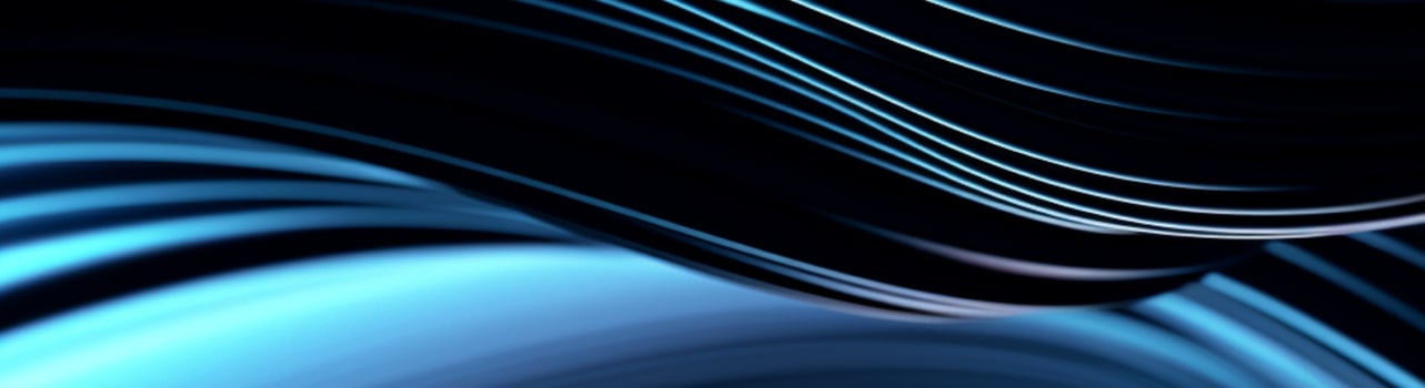 abstract blue and black background. generative ai photo