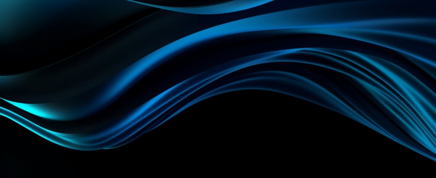 abstract blue and black background. generative ai photo