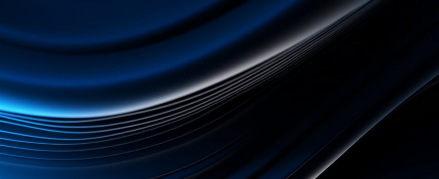 abstract blue and black background. generative ai photo