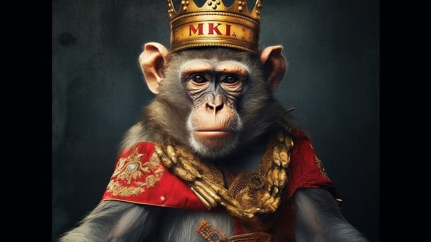 a poster that saysmonkey kingon it photo