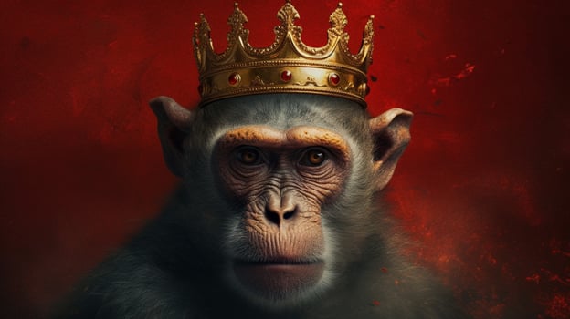 a poster that saysmonkey kingon it photo