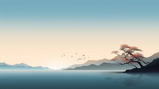 Minimalistic desktop background high quality photo