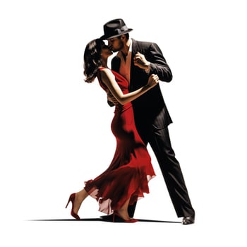 Tango with white background high quality ultra hd photo