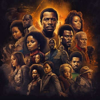 black history month high quality 4k ultra hd hdr photo