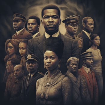 black history month high quality 4k ultra hd hdr photo