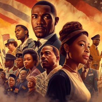 black history month high quality 4k ultra hd hdr photo