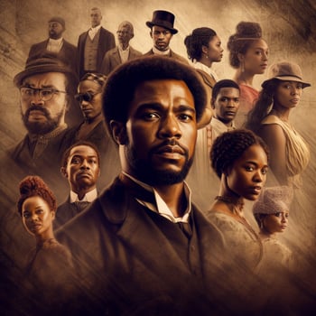 black history month high quality 4k ultra hd hdr photo