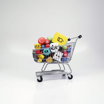 black friday social media with transparent background photo