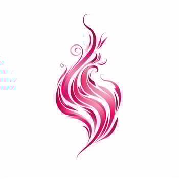 breast cancer logos with transparent background photo