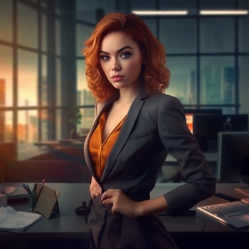 business woman high quality 4k ultra hd hdr photo