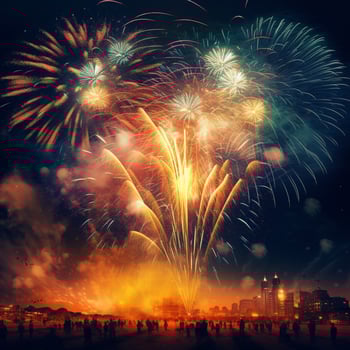 fireworks high quality 4k ultra hd hdr photo