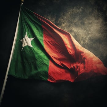 flag of Bangladesh high quality 4k ult photo