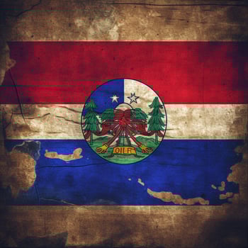 flag of Haiti high quality 4k ultra hd photo