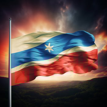 flag of Luxembourg high quality 4k ult photo