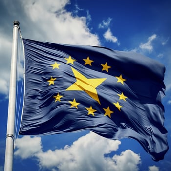 flag of Nauru high quality 4k ultra hd photo
