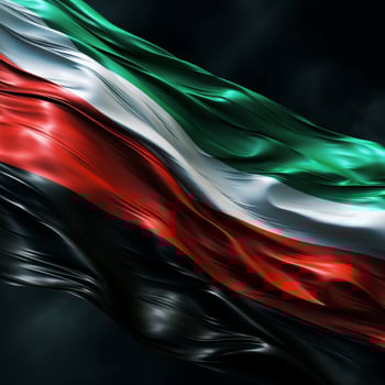 flag of United Arab Emirates The high photo