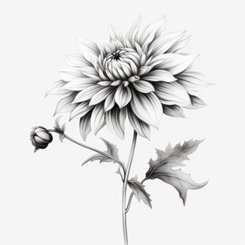 flower drawing high quality 4k ultra hd hdr photo