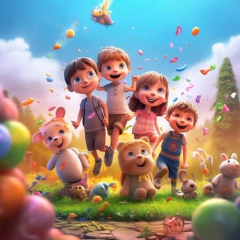 happy childrens day high quality 4k ultra hd hdr photo