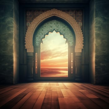 islamic background high quality 4k ultra hd hdr photo